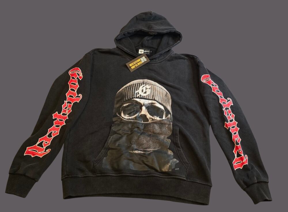 Godspeed Balaclava Hoodie Rarity Collection Sweatshirt Men's Small Black NWT